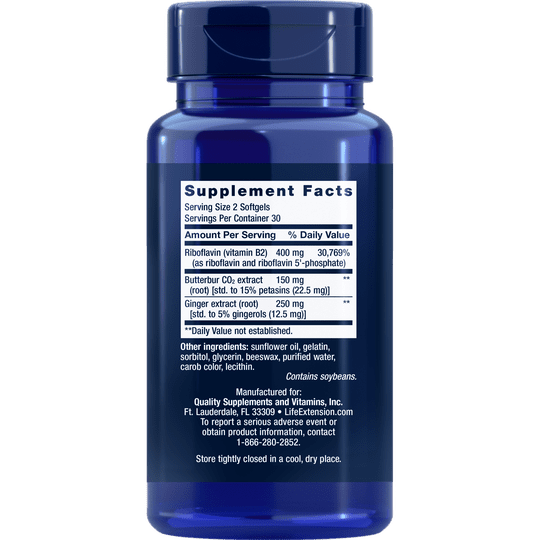 Life Extension Migra-Eeze (60 Softgels)