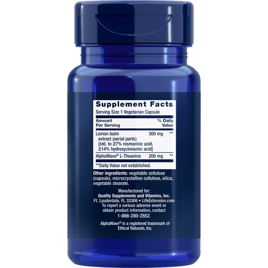 Life Extension Enhanced Stress Relief (30 Vcaps)