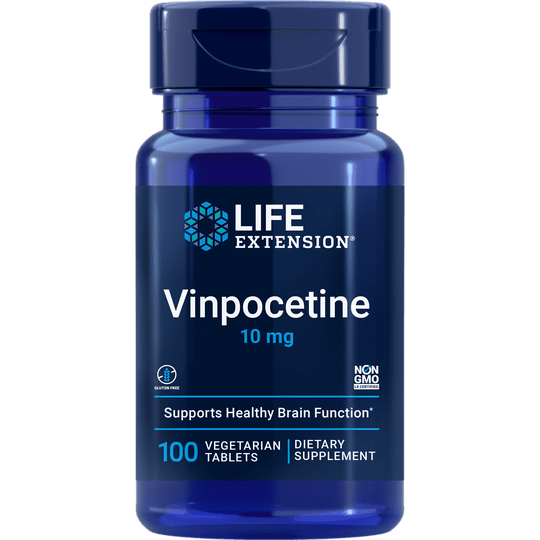 Life Extension Vinpocetine 10mg 100 Vegetarian Caps