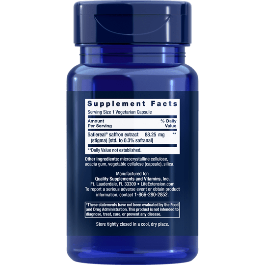Life Extension Optimized Saffron (60 Vcaps)