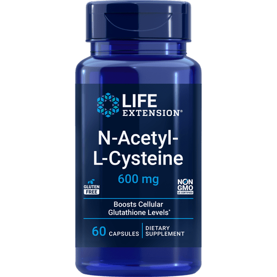 Life Extension N-Acetyl-L-Cysteine 600mg (60 Caps)
