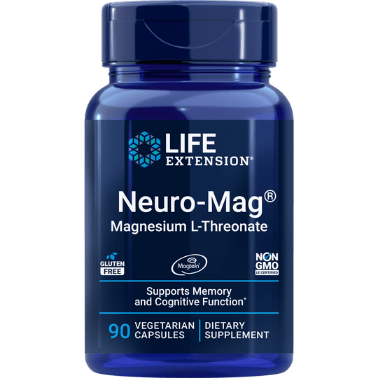 Life Extension Neuro-Mag Magnesium L-Threonate (90 Vcaps)