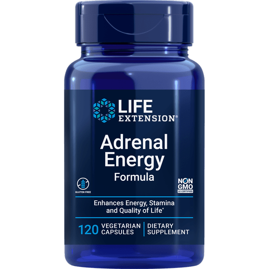 Life Extension Adrenal Energy Formula (120 Vcaps)
