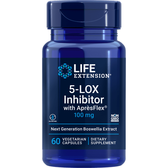 Life Extension 5-LOX Inhibitor With ApresFlex 100mg 60Vcaps