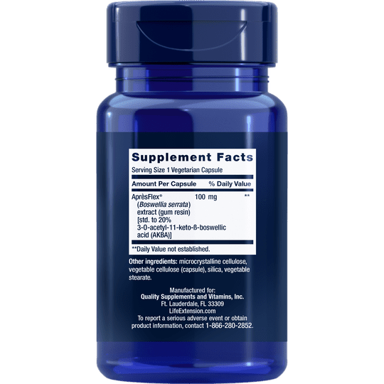 Life Extension 5-LOX Inhibitor With ApresFlex 100mg 60Vcaps