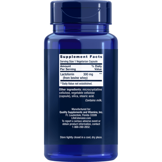 Life Extension Lactoferrin Caps 60Vcaps