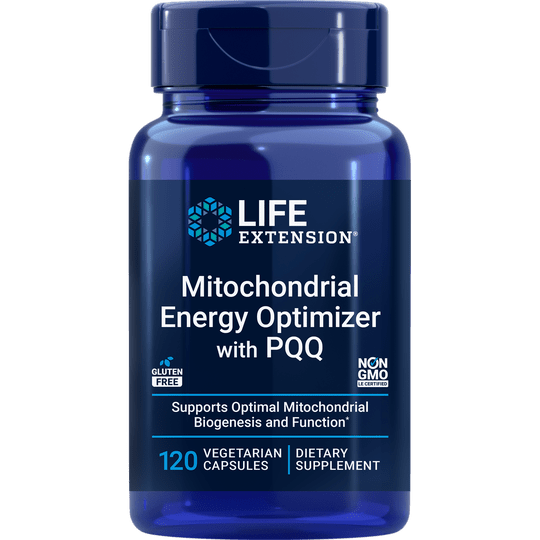Life Extension Mitochondrial Energy Optimizer with PQQ (120 Vcaps)