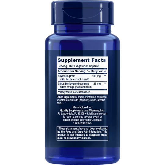 Life Extension Silymarin 100mg (90 Vcaps)