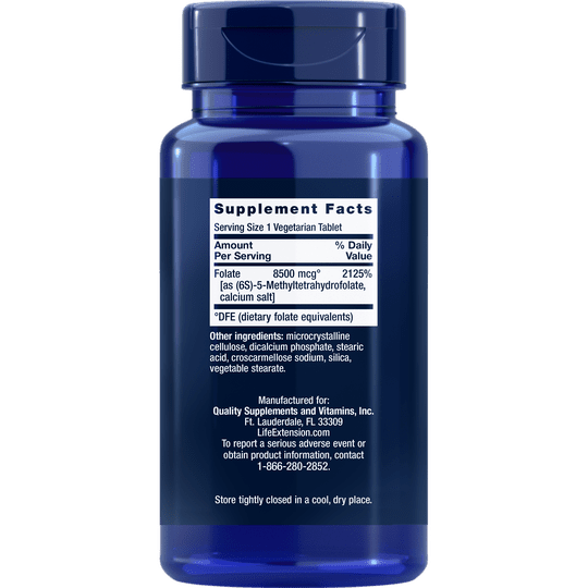 Life Extension Optimized Folate