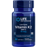 Life Extension Low Dose Vitamin K2 (Mk-7) 90Softgels