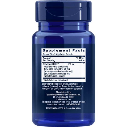 Life Extension Resveratrol Elite (30 Vcaps)