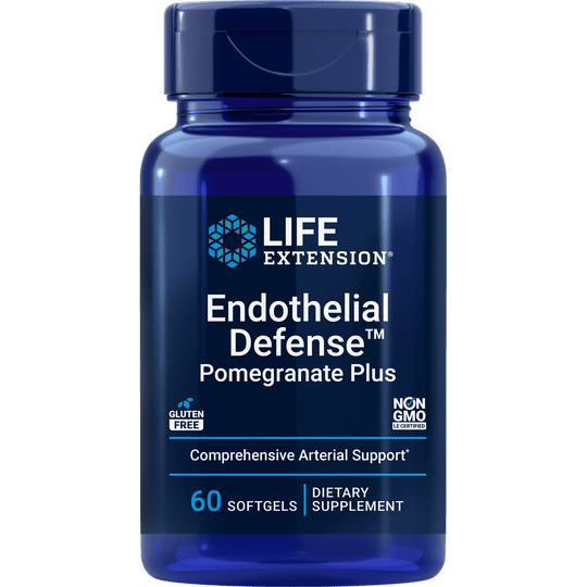 Life Extension Endothelial Defense Pomegranate Plus 60Softgels