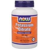 NOW Potassium Citrate 99mg (180caps)