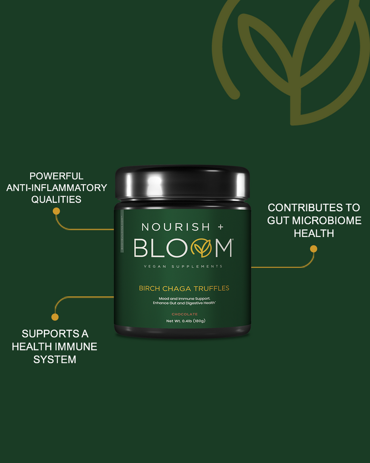 Nourish + Bloom Birch Chaga Truffles