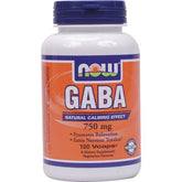 NOW Gaba 750mg (100vcaps)