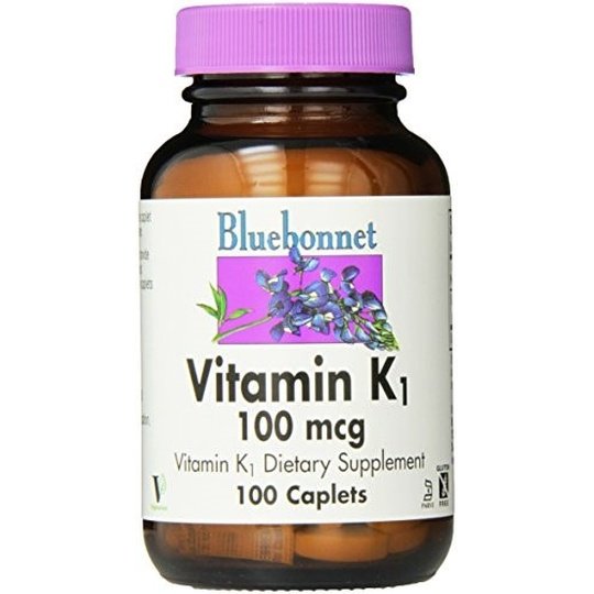 Bluebonnet Vitamin K1 100mcg