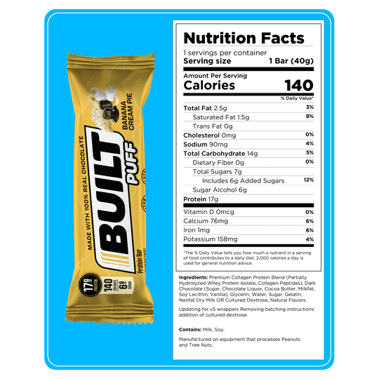 Built Bar Protein Puffs - Variety Pack