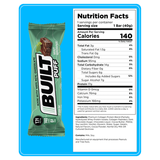 Built Bar Protein Puffs - Variety Pack
