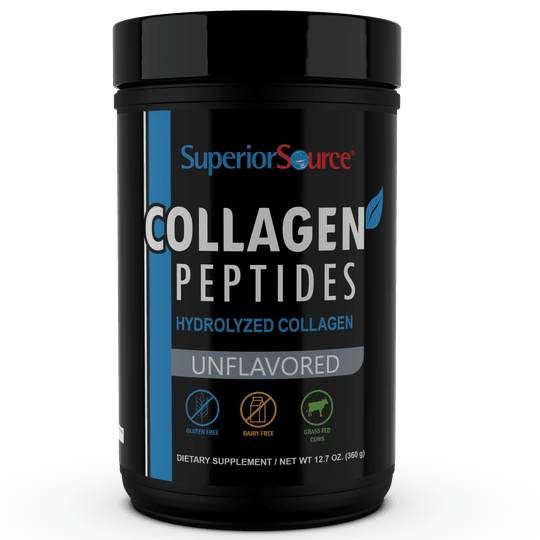 Superior Source Collagen Peptides Powder, Unflavored, 12.7 oz