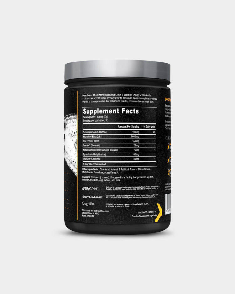 Bodybuilding.com ELITE Energy + BCAA