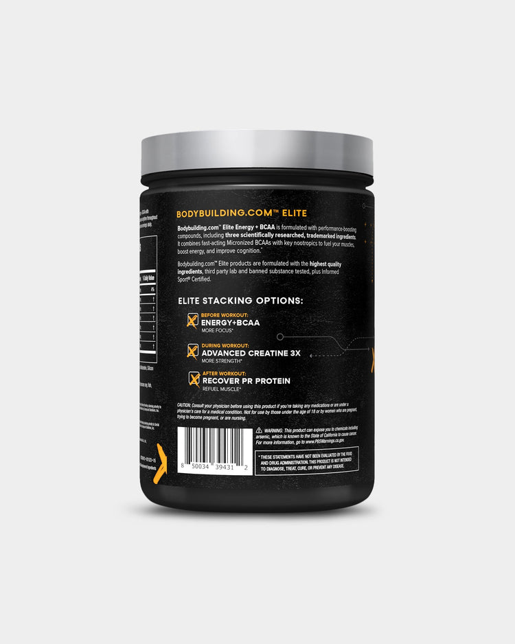 Bodybuilding.com ELITE Energy + BCAA