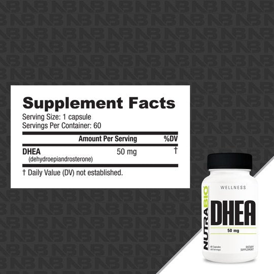 Nutrabio DHEA 50mg