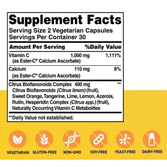 American Health Ester-C w/ Citrus Bioflavonoids