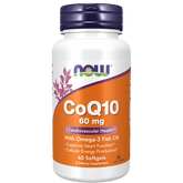 Now CoQ10 With Omega-3 Fish Oil 60mg