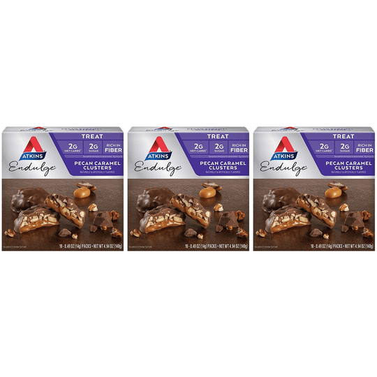 Atkins Nutritionals Endulge Pecan Caramel Clusters 10 packs