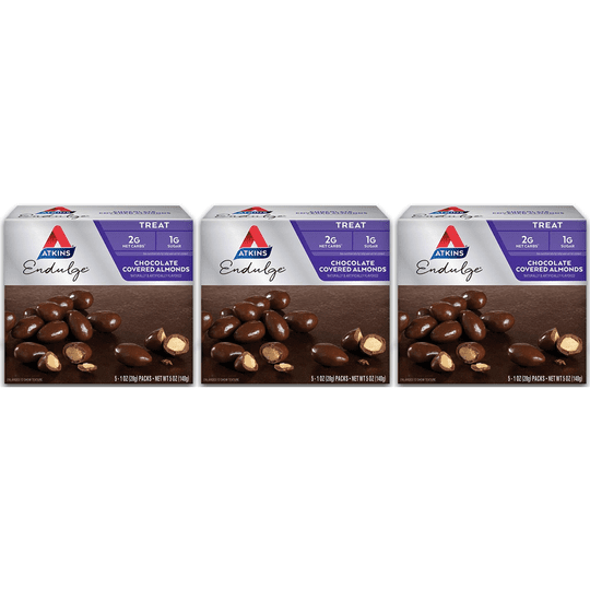 Atkins Nutritionals Endulge Chocolate Covered Almonds 5 packs
