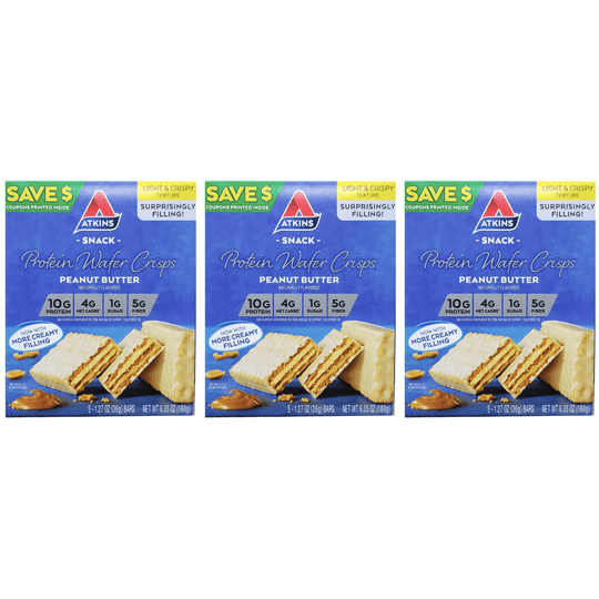 Atkins Nutritionals Protein Wafer Crisps 5 bars