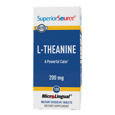 Superior Source L-Theanine 200 mg MicroLingual® Instant Dissolve Tablets