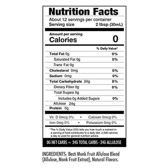 Wholesome Yum Sugar-Free Keto Coffee Syrup - Hazelnut