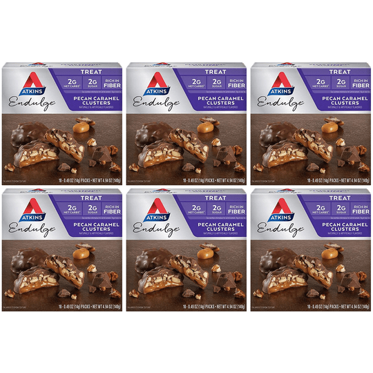 Atkins Nutritionals Endulge Pecan Caramel Clusters 10 packs
