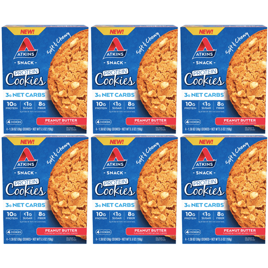 Atkins Nutritionals Snack Protein Cookies (4 cookies)