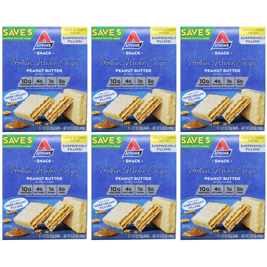 Atkins Nutritionals Protein Wafer Crisps 5 bars