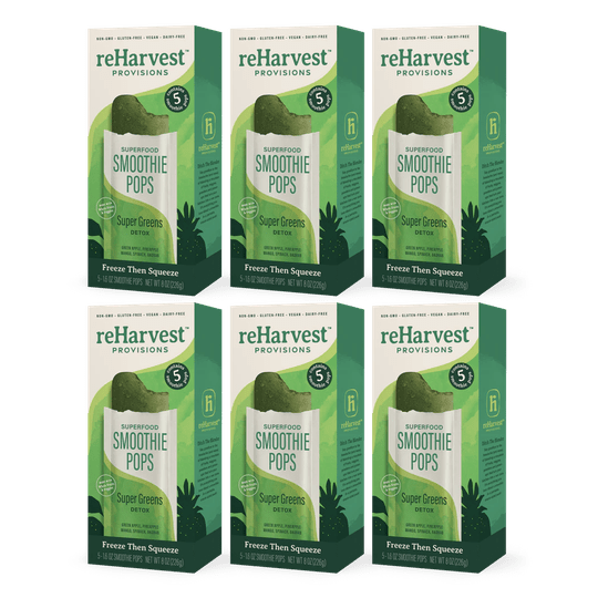 reHarvest Provisions Smoothie Pops - Super Greens