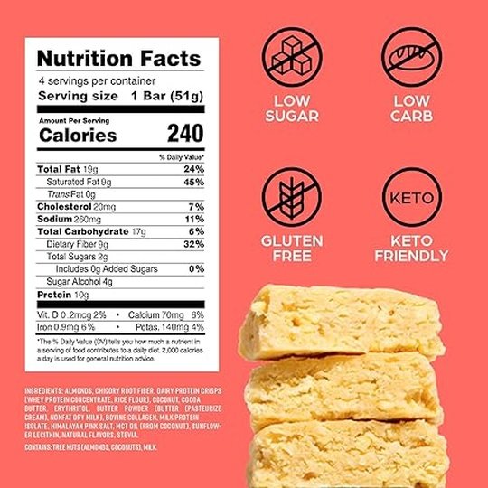 Keto Krisp Protein Bar by CanDo