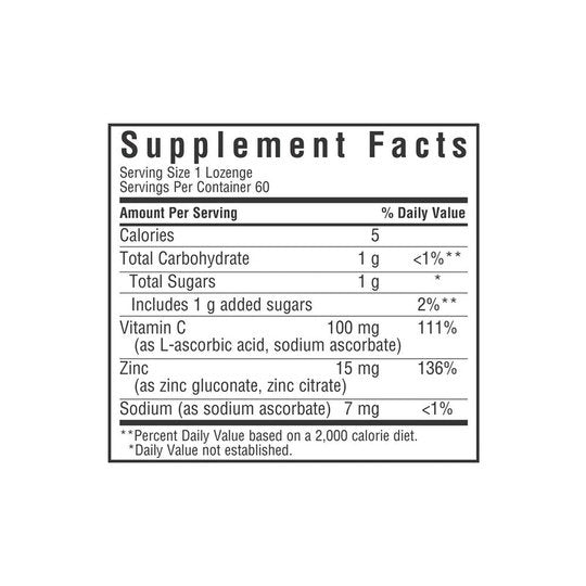 Bluebonnet Zinc Lozenges 15mg