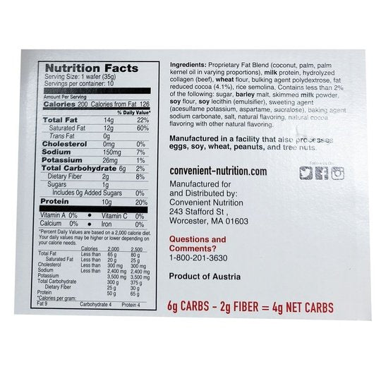 Convenient Nutrition Keto Wheyfer Bar