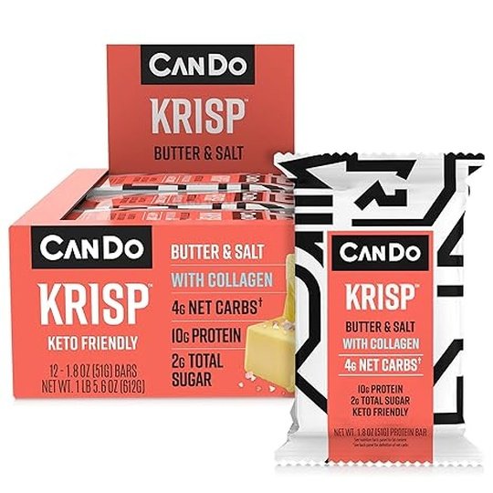 Keto Krisp Protein Bar by CanDo