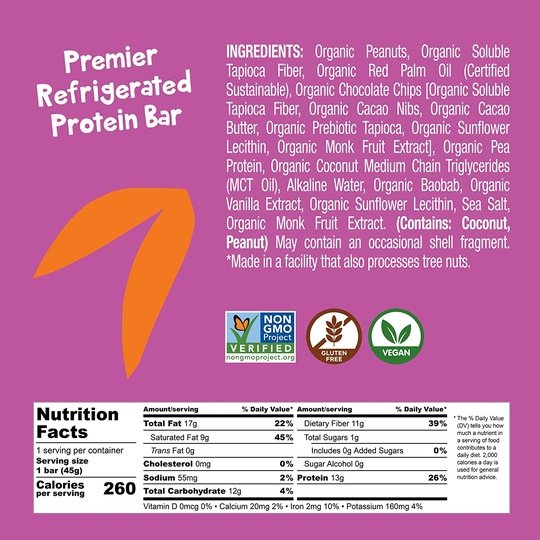 Bhu Foods Premier Refrigerated Protein Bar