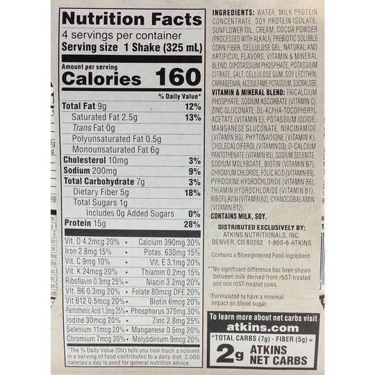 Atkins Nutritionals Ready-to-Drink Shakes