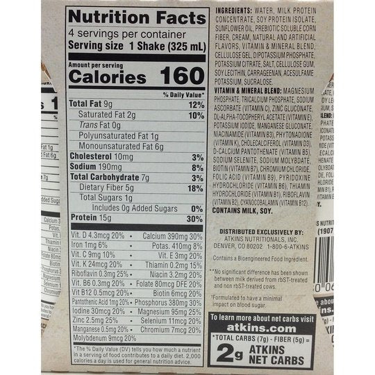 Atkins Nutritionals Ready-to-Drink Shakes