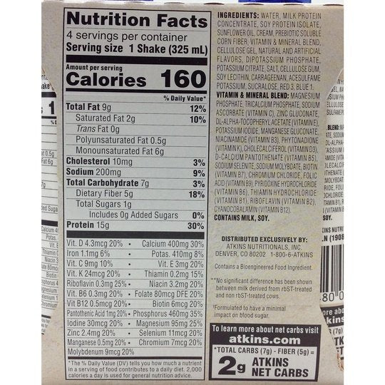 Atkins Nutritionals Ready-to-Drink Shakes