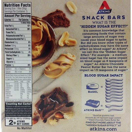 Atkins Nutritionals Snack Bars