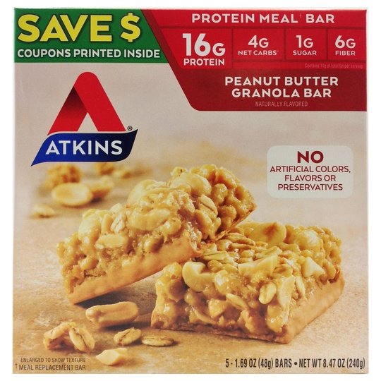 Atkins Nutritionals Meal Bars (5 bars)