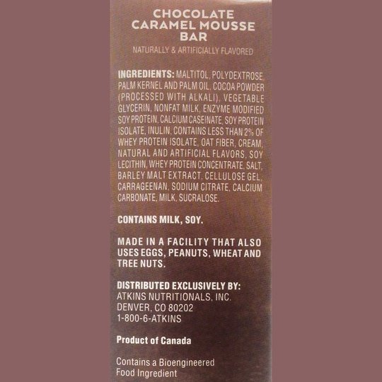 Atkins Nutritionals Endulge Candy Bars