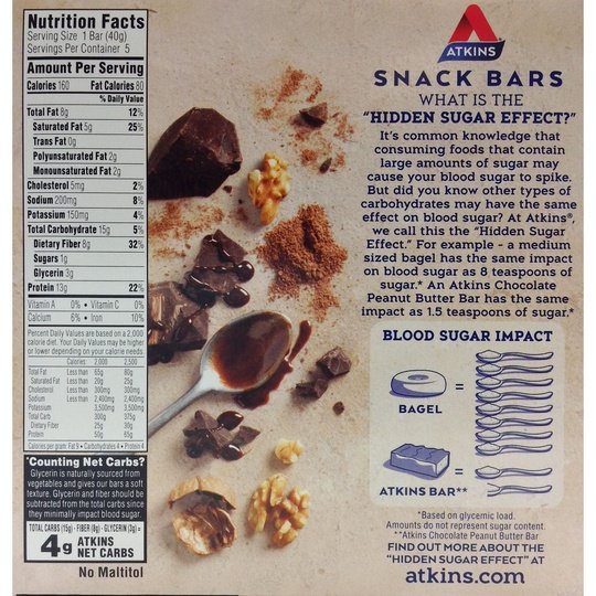 Atkins Nutritionals Snack Bars