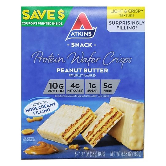 Atkins Nutritionals Protein Wafer Crisps 5 bars